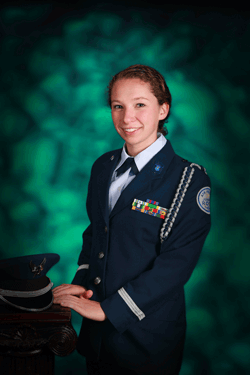Grace Alexander of Front Royal, VA, was accepted to Girls State and summer seminars at the Air Force Academy, the Naval Academy, and the Coast Guard Academy.