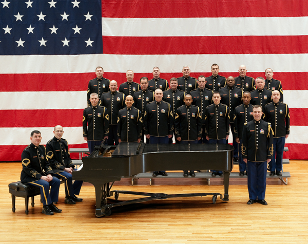 The U.S. Army Chorus will perform at Randolph-Macon Academy in February 2014, as part of the Military School Band Festival.