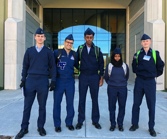 R-MA students attended the 2017 Leadership Conference held at Virginia Military Institute. In addition to learning leadership skills, the group met up with a couple of R-MA graduates.