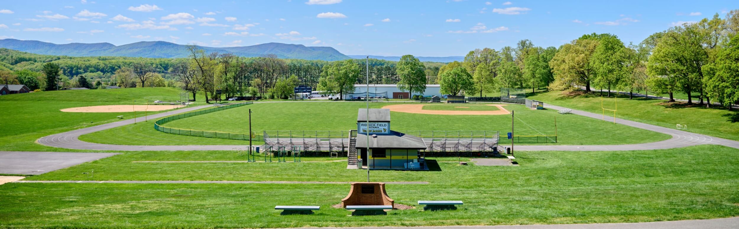 An R-MA sports field where activities at our prep school take place